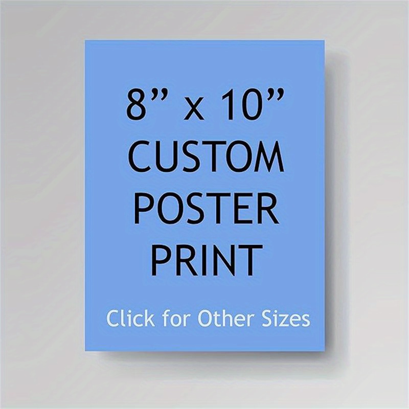 Custom Poster Printing, Make Your Own Poster Prints