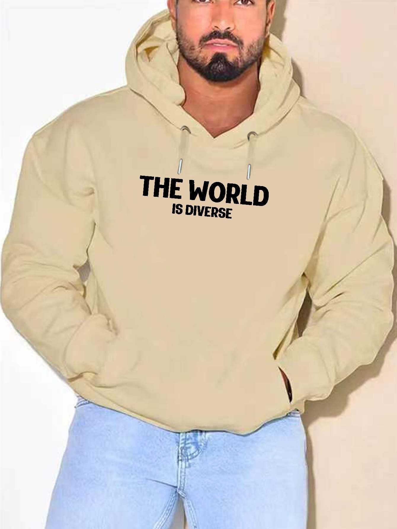 sudaderas capucha larga cordón cómodas hombres talla Temu Spain