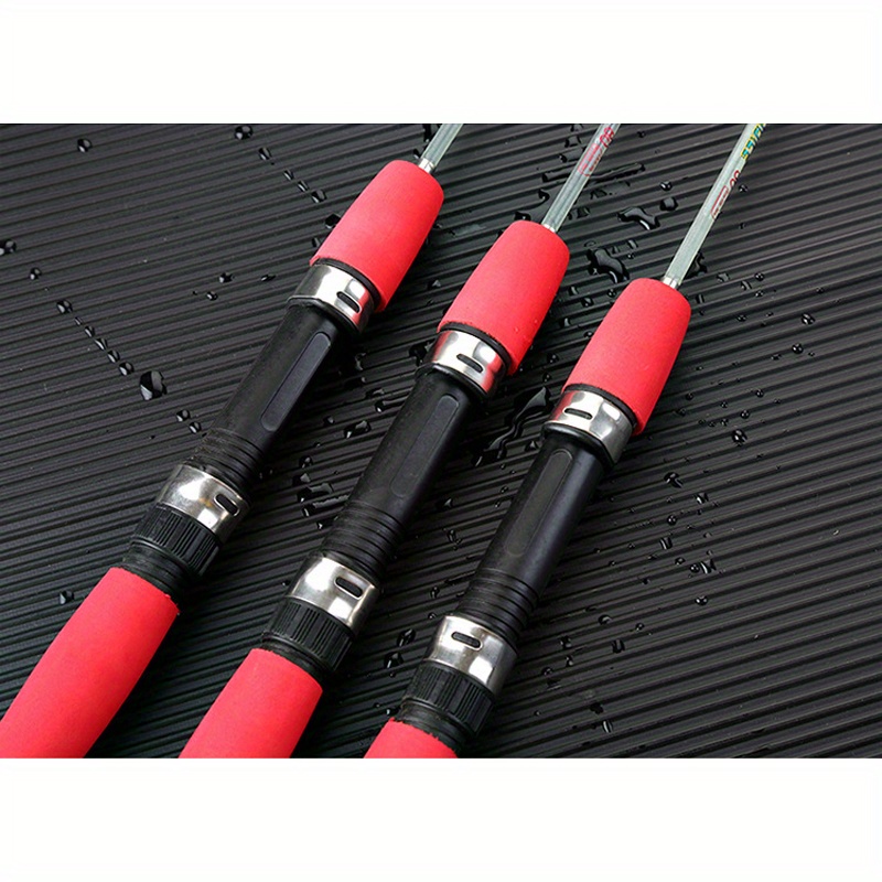 New Equipment 9cm 10cm 12cm 14cm Portable Winter Fishing Rod Tools Ice fishing  Accessories Fishing Red