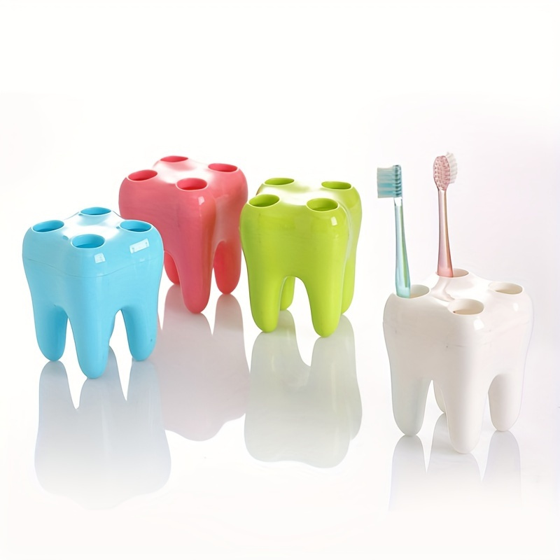 

Fashion Toothbrush Rack, Bathroom Toothbrush Holder, Creative Cartoon Tooth Toothbrush Holder