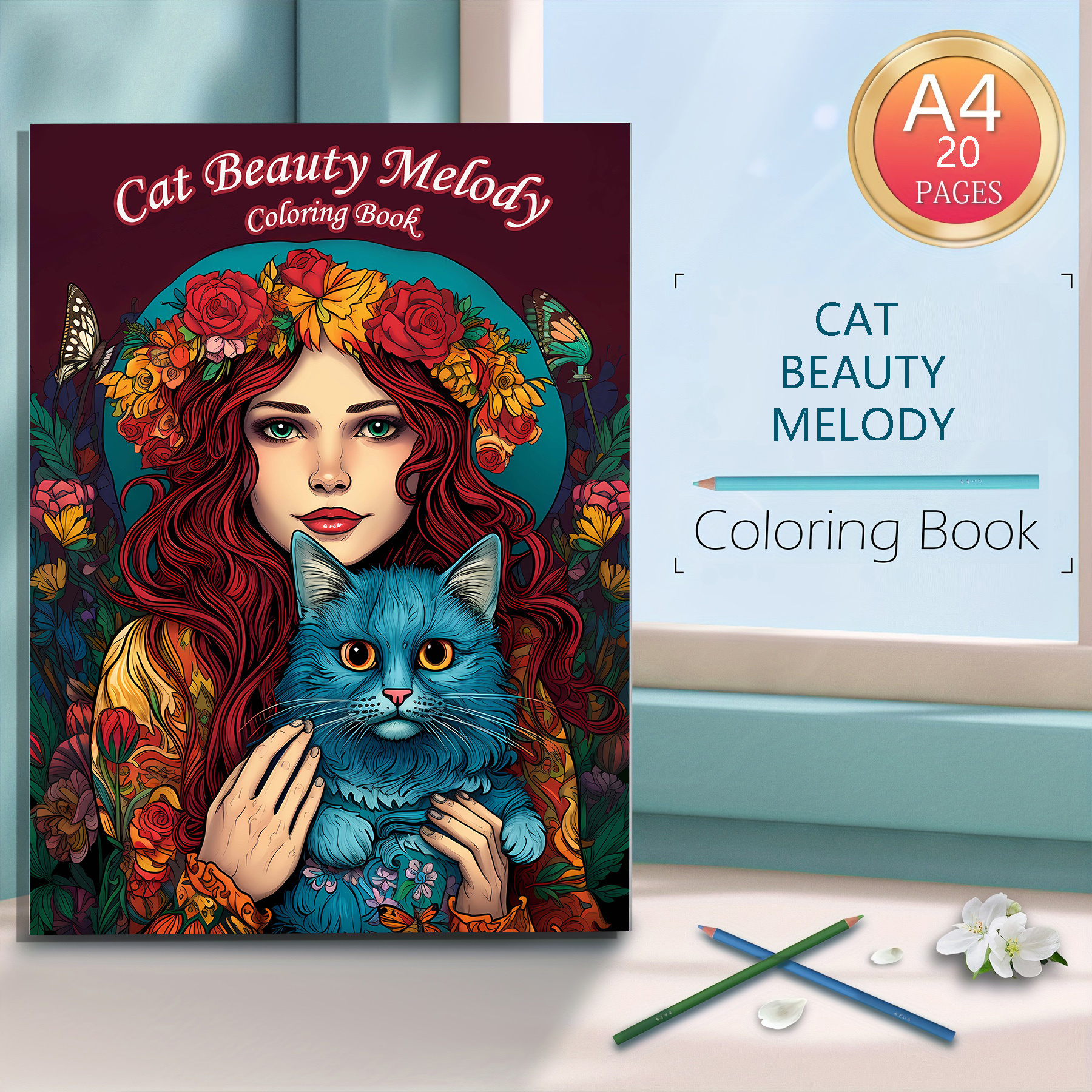 Melody Magic Water Book Reusable Coloring Book - Temu