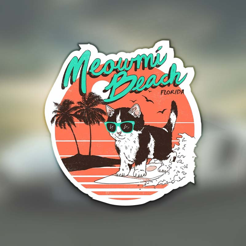 Marine Life Sea Turtles Swimming Sunny Beach Car Sticker - Temu