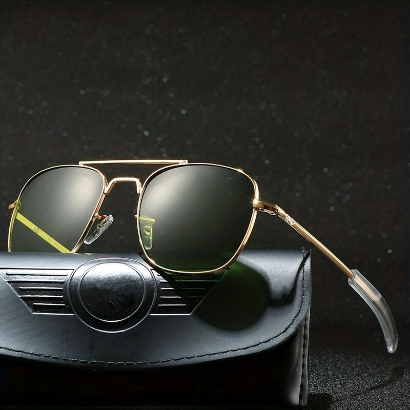 Polarized Aviator Sunglasses for Women Men Double Bridge Gradient Sun Shades for Driving Fishing Travel,Temu