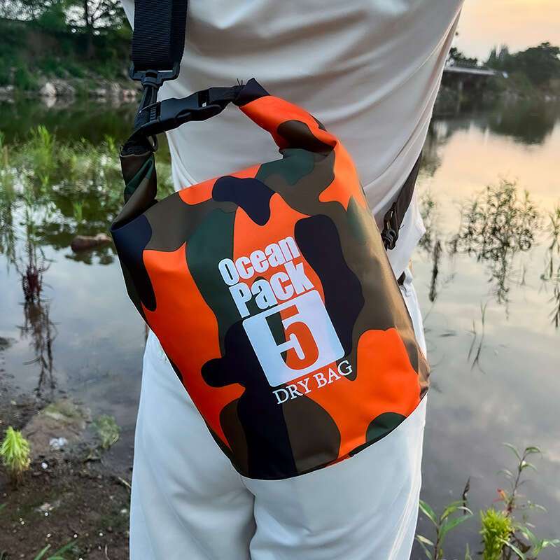 Waterproof Camouflage Dry Bag Outdoor Sports Top Compression - Temu