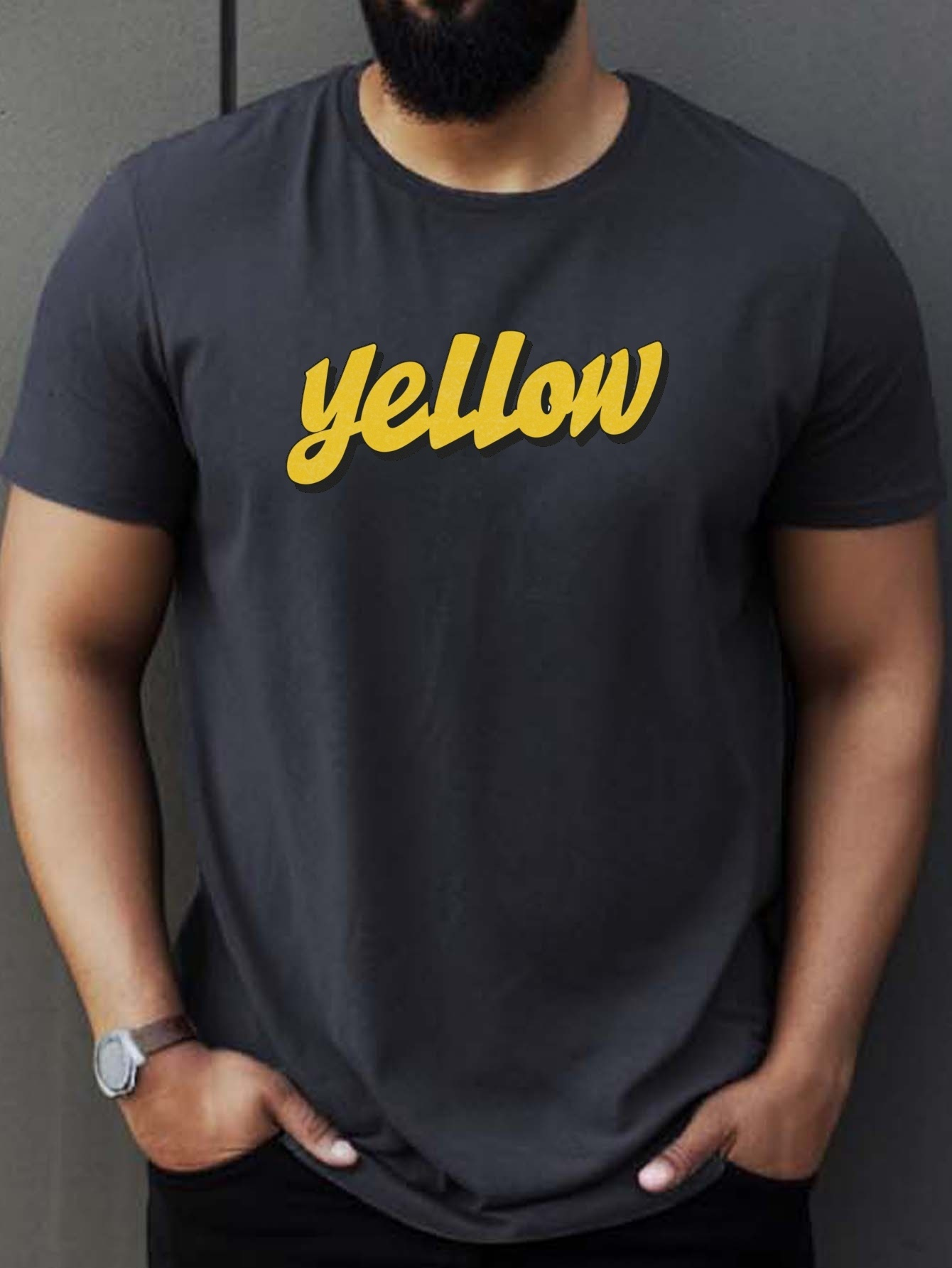 Yellow T Shirt Men - Temu Canada