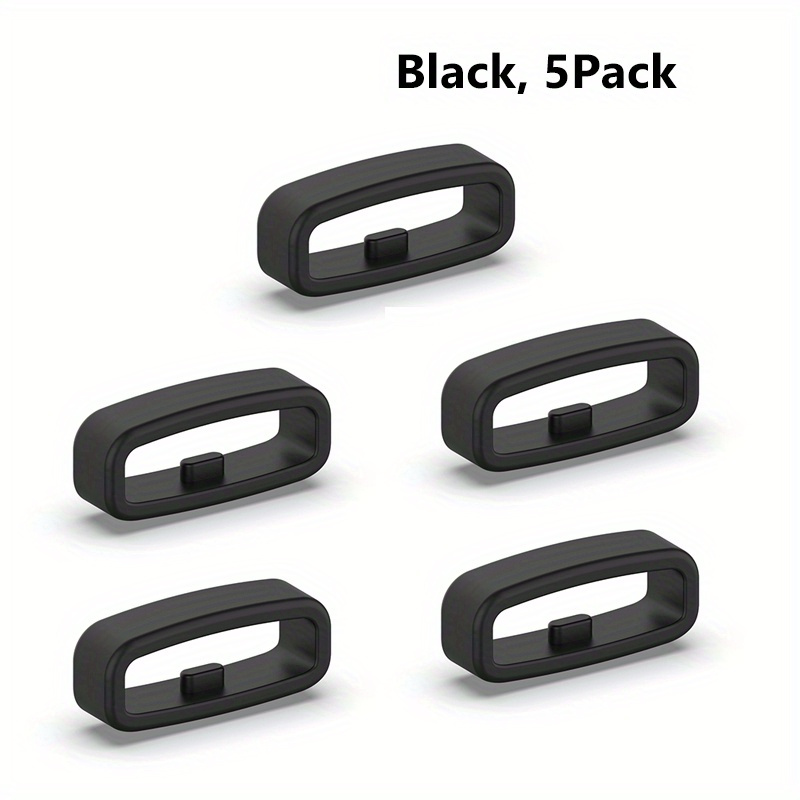 5pcs Compatible For /forerunner 645/245///fenix 6s/5s Watch Band Loop Holder, Replacement Watch Band Keeper Ring - Retainer For Smartwatch Bands, Durable & Flexible (5pcs)