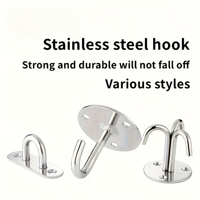 Suspended Ceiling Wall Mount U shaped Hooks Stainless Steel - Temu