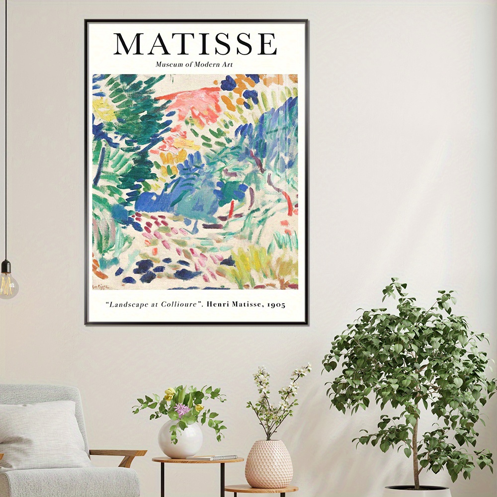 6 Láminas Fotografía Dibujo Matisse - Cuadros Decorativos