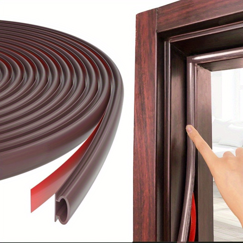 TEMU 1roll -adhesive Foam Wind Strip, Stripping Sealing Strips For , Sliding Doors, Door Seals, Wind Strips, Air Conditioner Seals