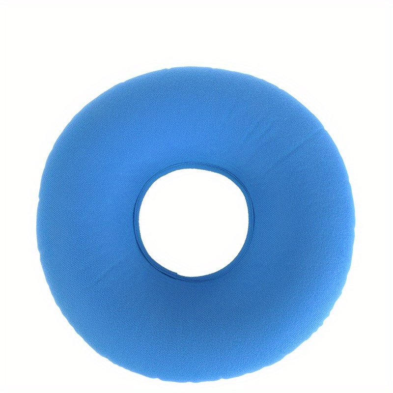 

1pc, Anti-bedsore Cushion, Inflatable Round Air Cushion, Round, Anti-bedsore Cushion, Inflatable Pressure Sore Cushion, Sweet Donut Coccyx Pillow, Slow Rebound Memory Foam Hollow Cushion With Pump