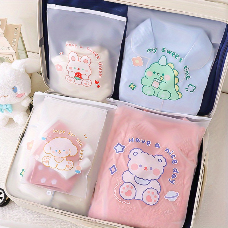 Cartoon Cute Underwear Storage Bag - Temu