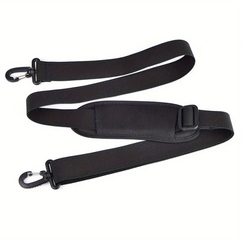 Universal Replacement Laptop Shoulder Strap Luggage Duffel Bag Padded Strap Adjustable Comfortable Belt With Clasps For Briefcase Computer Messenger Bag Laptop Case