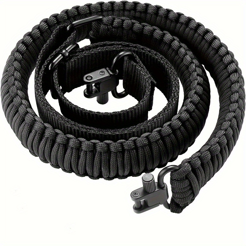 Two point Paracord Sling With Qd Swivels Non slip Paracord - Temu