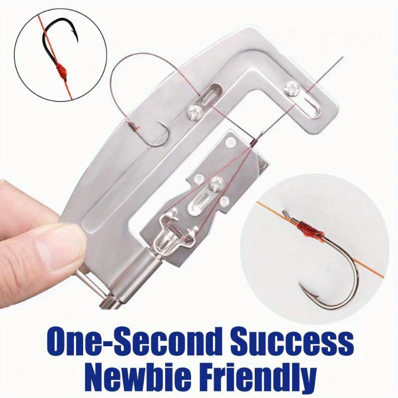 Portable Fishing Hook Tier Tool For Quick And Easy Knot - Temu