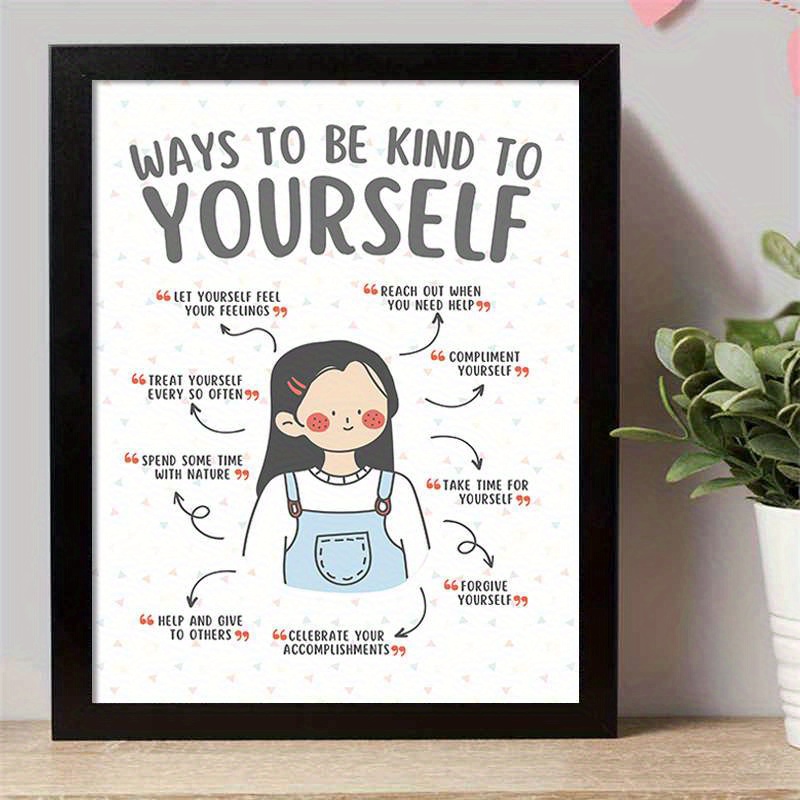 Ways Kind Calming Corner Posters Mental Health Posters - Temu Canada