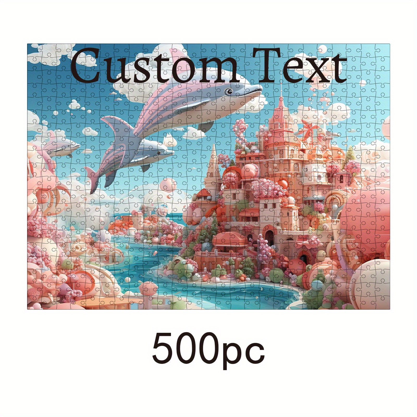 Customized Jigsaw Puzzle Set Material
