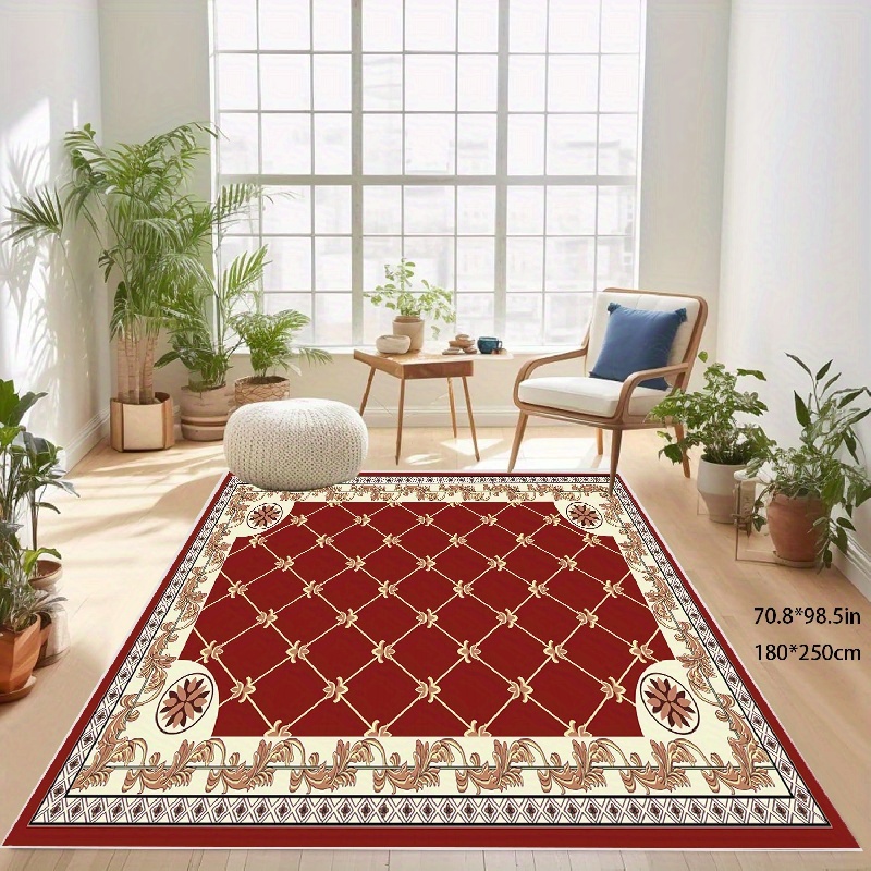 rustic shabby rose rugs luxury vintage elegant traditional rugs accent floral rugs carpet for home living room bedroom office
