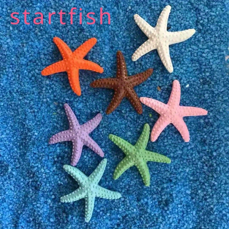 

Resin Simulation Starfish Micro Landscape Ornament, Mediterranean Starfish Ornament, Fish Tank Landscaping Decoration