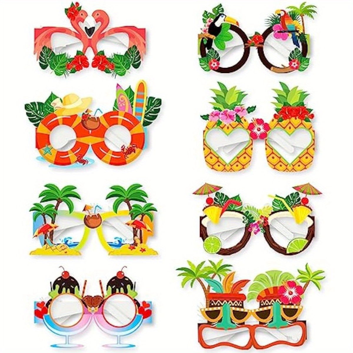 Beach Party Decorations, Beach Photo Booth Props, Summer Party