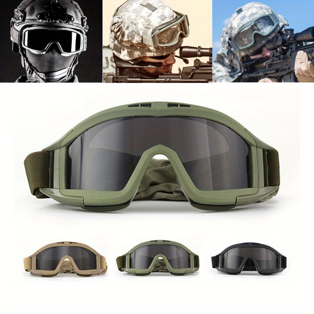 Generic Motorcycle Glasses Army Polarized Sunglasses for Hunting
