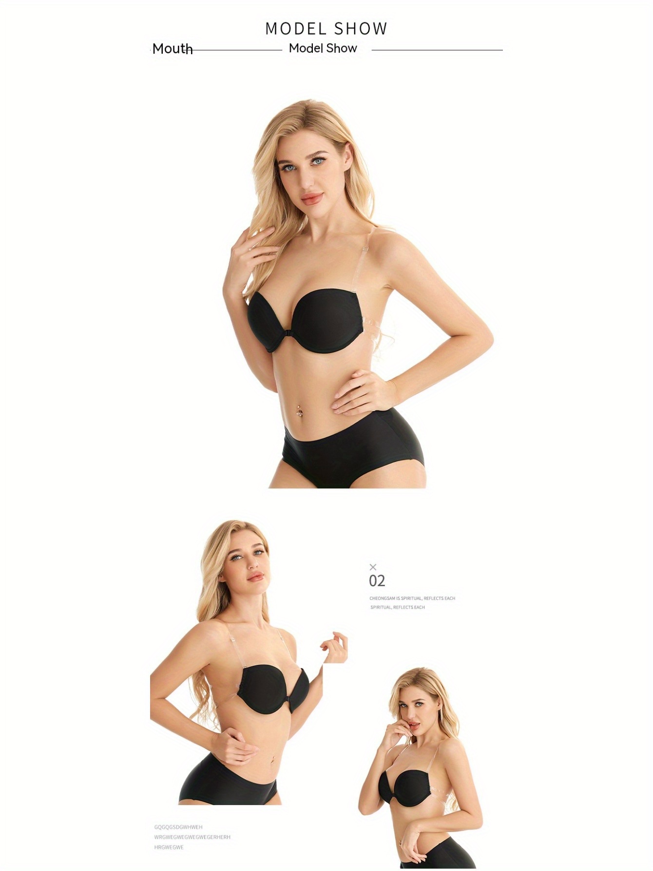 Underwire Transparent Push Up Bra Strap Up For Women Adjustable, Sexy One  Off Lingerie With Clear TPU & PVC 3 4 Cup Size Bra1227a From Zlzol, $36.21