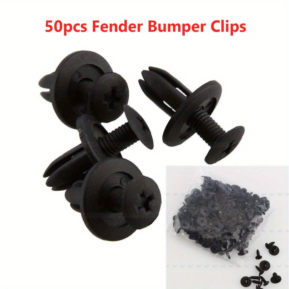 50 Pièces Clips De Garniture Panneau Voiture - Compatible VW T4 T5 70186729901