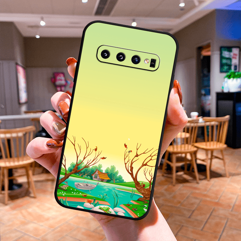 Aesthetic Landscape TPU Soft Protective Phone Case for Samsung S10 S20 S21  S22 S23 Note FE Lite *73 A72 A71 A53 A52S A51 A50S A42 A34 A3