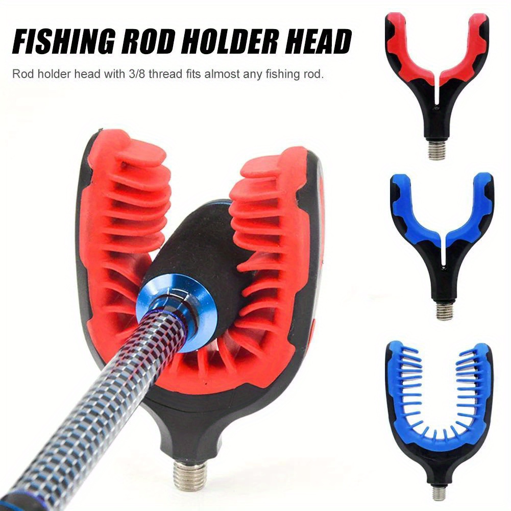 

Adjustable Carp Fishing Rod Gripper Rest With 3/8" Thread, Outdoor Fishing Rod Accessories