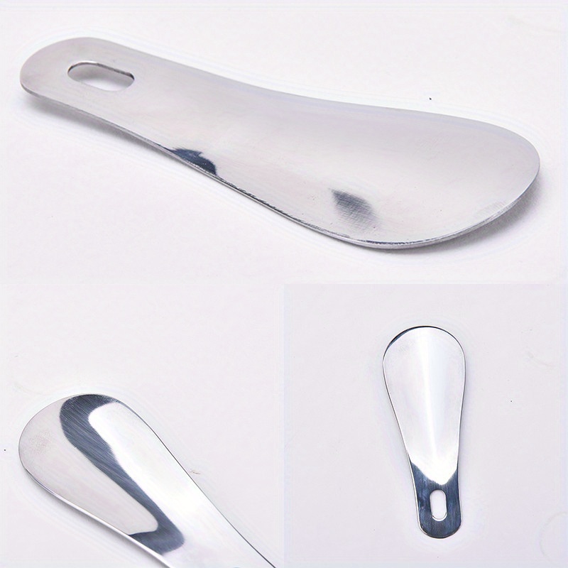 

Premium Stainless Steel Shoehorn - , Easy-to-use Metal Spoon For Boots & Jewelry Accessories