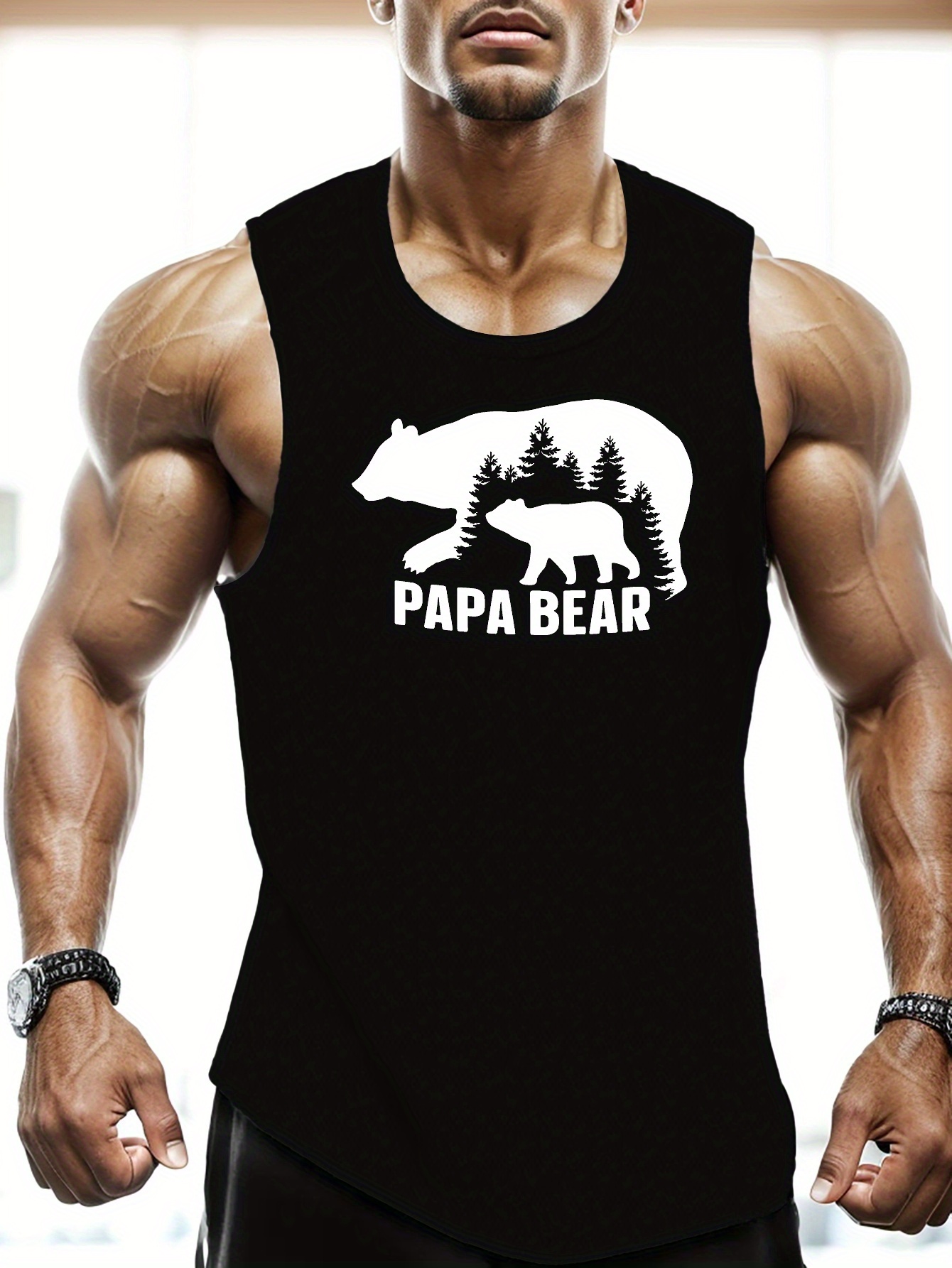 Big Muscle Daddy Bear - Temu
