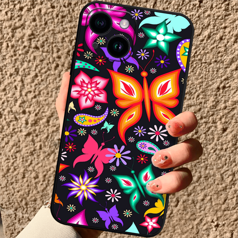 

Beautiful Butterfly Tpu Anti-slip Anti-fingerprint Phone Case For Iphone 15/14/13/12/11 Pro Plus Max/xs Max/x/xr/8/7/6/6s/se/2020/2022/12/13/14 Plus Mini