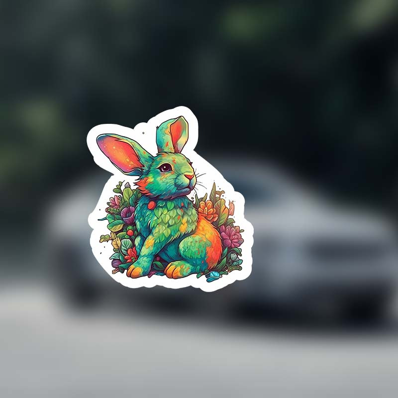 Bunny Rabbit Vinyl Decal Sticker Car Laptop Tumbler - Temu