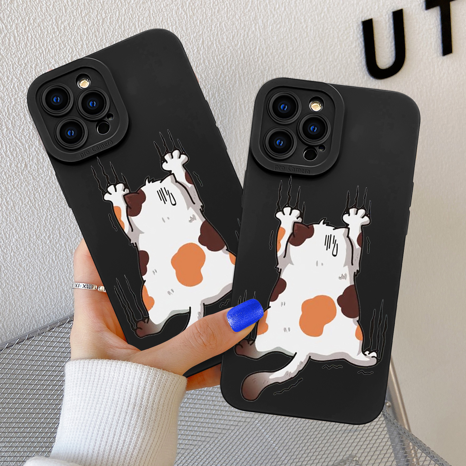 Screen Protector Cat Phone Case Iphone 11 Cartoon Cat Popular