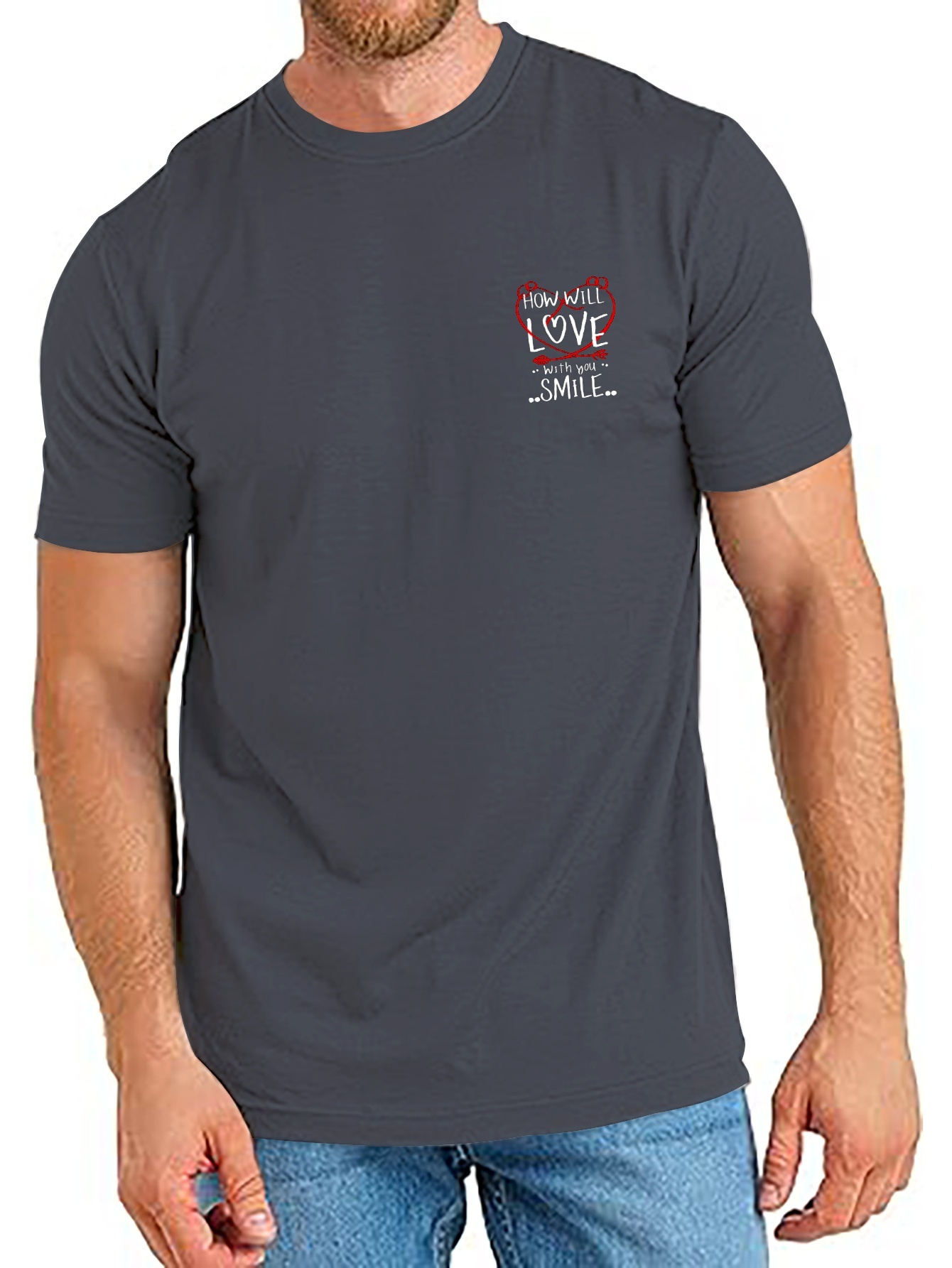 Big Heart On Sleeve Tee Men main image 1