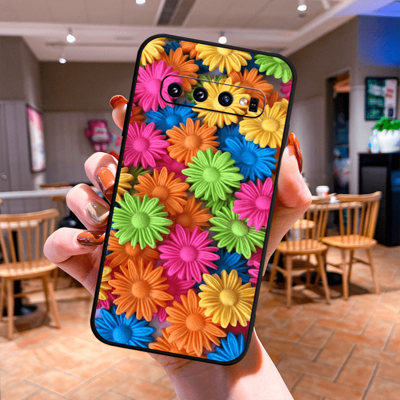 

Cute Flower Tpu Soft Protective Phone Case For Samsung S10 S20 S21 S22 S23 Note 10 20 Fe Lite + Ultra A73 A72 A71 A53 A52s A51 A50s A42 A34 A33 A32 A31 A30s A24 A23 A21s A20s A14 A13 A12 A11