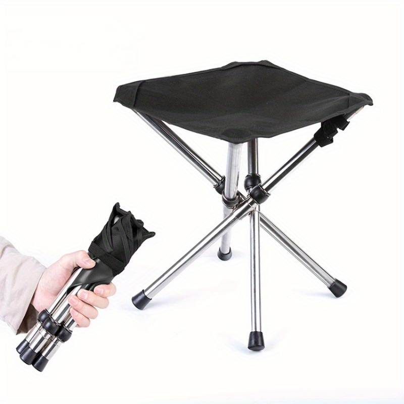 Portable Foldable Stool, Plastic Stool For Trains Camping Picnic, Outdoor  Folding Fishing Stools