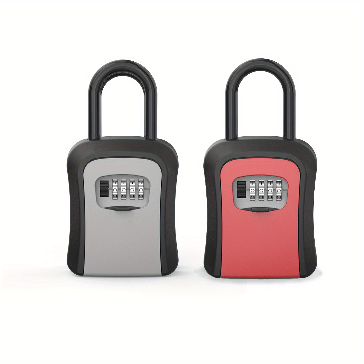 Outdoor Anti theft Metal Box Hook Lock Storage Password Box - Temu