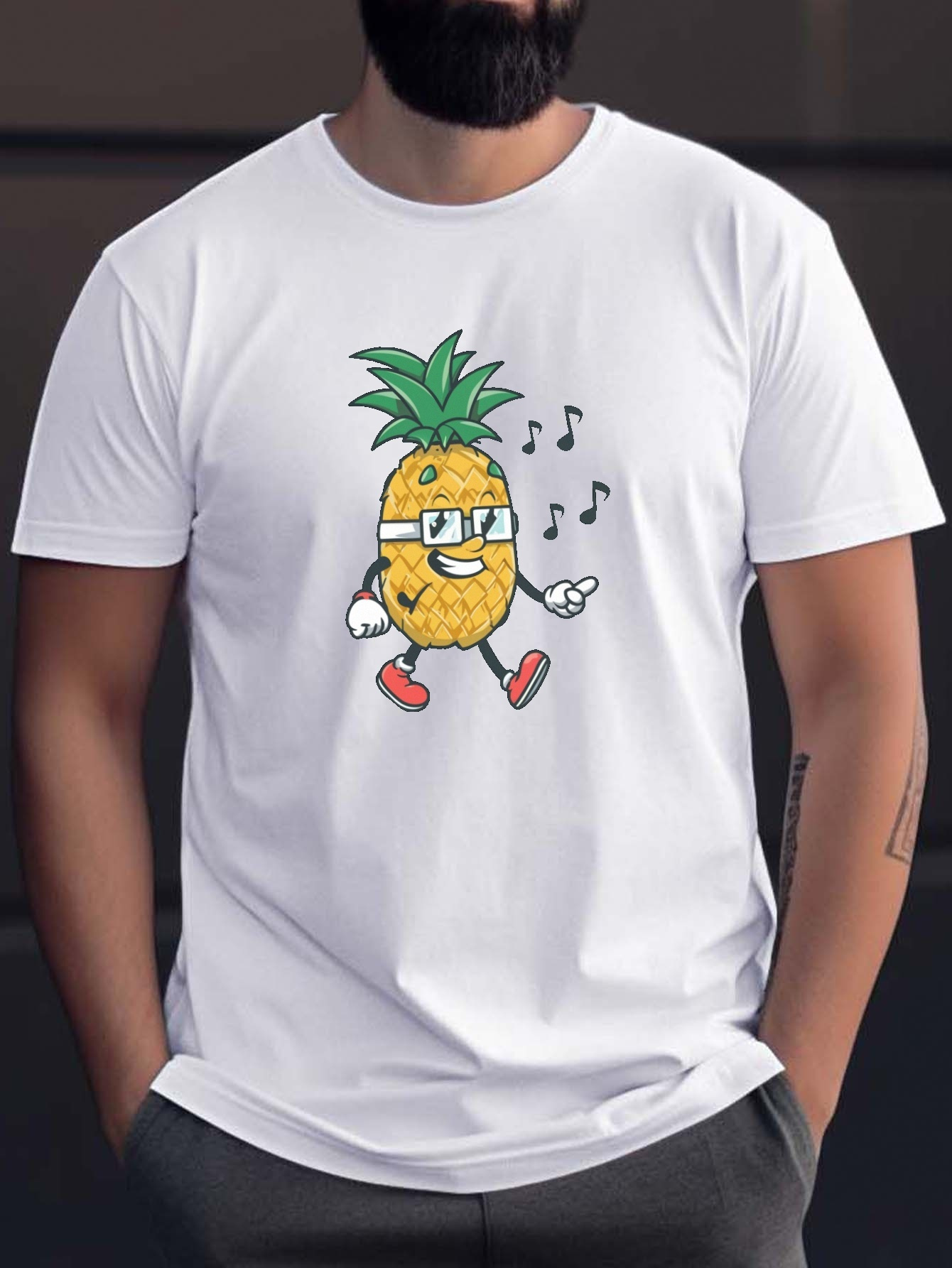 Pineapple Shirt Men - Temu