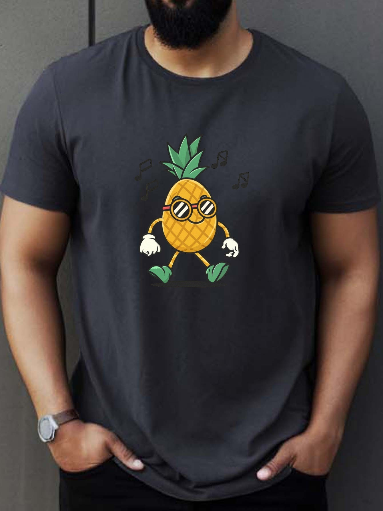 Pineapple Shirt Men - Temu