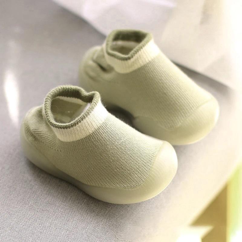 

Comfortable Slip On Sock Shoes For Baby Girls, Breathable Non Slip Walking Shoes For Indoor Outdoor, Spring And Autumn