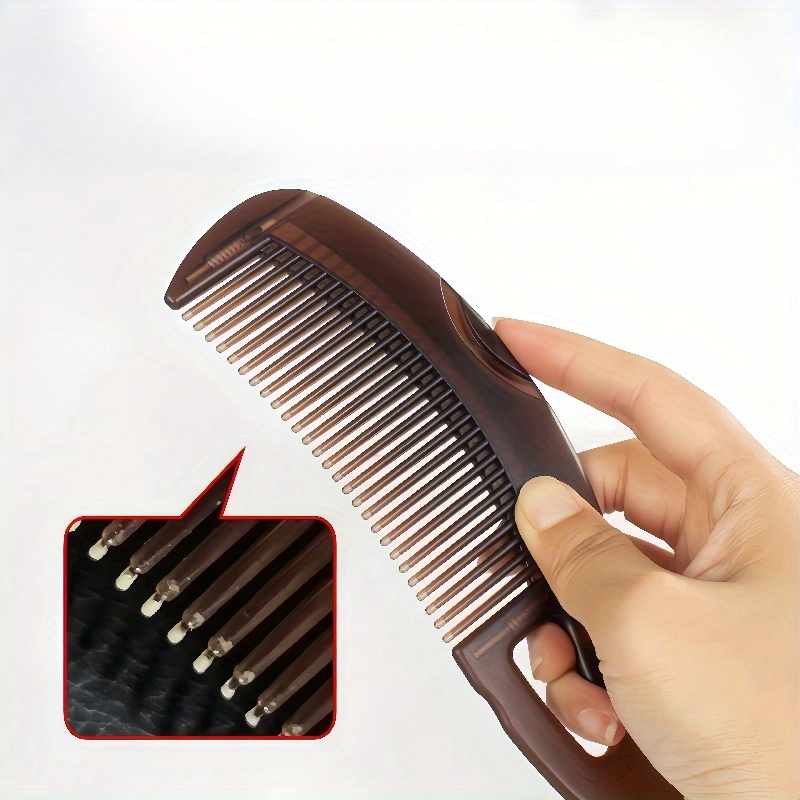 

1pc Scalp Cleansing Comb Anti Static Hairdressing Comb Portable Hair Styling Comb Tool For All Hair Types