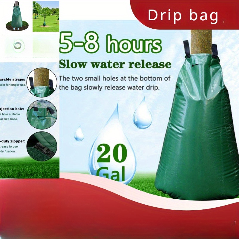 Garden Drip Water Bag Watering Trees 20 gallon Watering Bag. - Temu