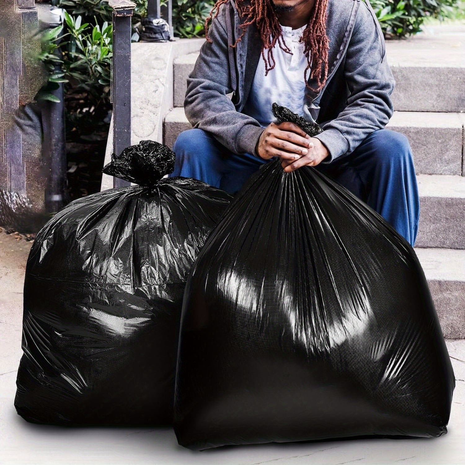 Bin Bag Gull Proof Bags Waste Gull Proof Sacks Refuse Sacks Seagull Proof  Rubbish Bags