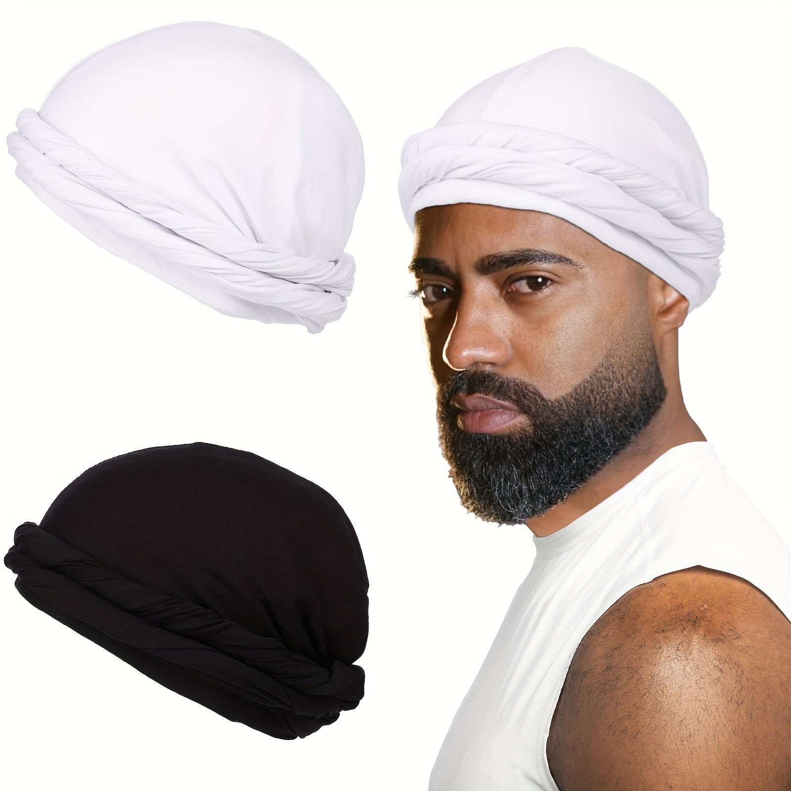 Men's Adjustable East Arab Desert Headband Turban Middle - Temu United  Kingdom