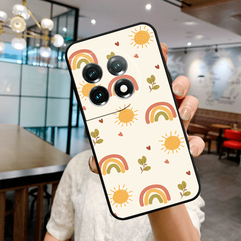 Custodia per OnePlus Nord N300 Smooth surface Painting PC Back Soft TPU Bumper Edge Anti-Graffio Cassetta Vintage Modello Silicone Crystal Caso, Ultra sottile ,Leggera Cover Case per OnePlus Nord N300