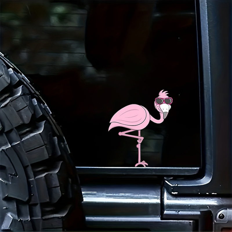 Magnet Flamingo Magnetic Vinyl Bumper Sticker Sticks To Any - Temu Canada