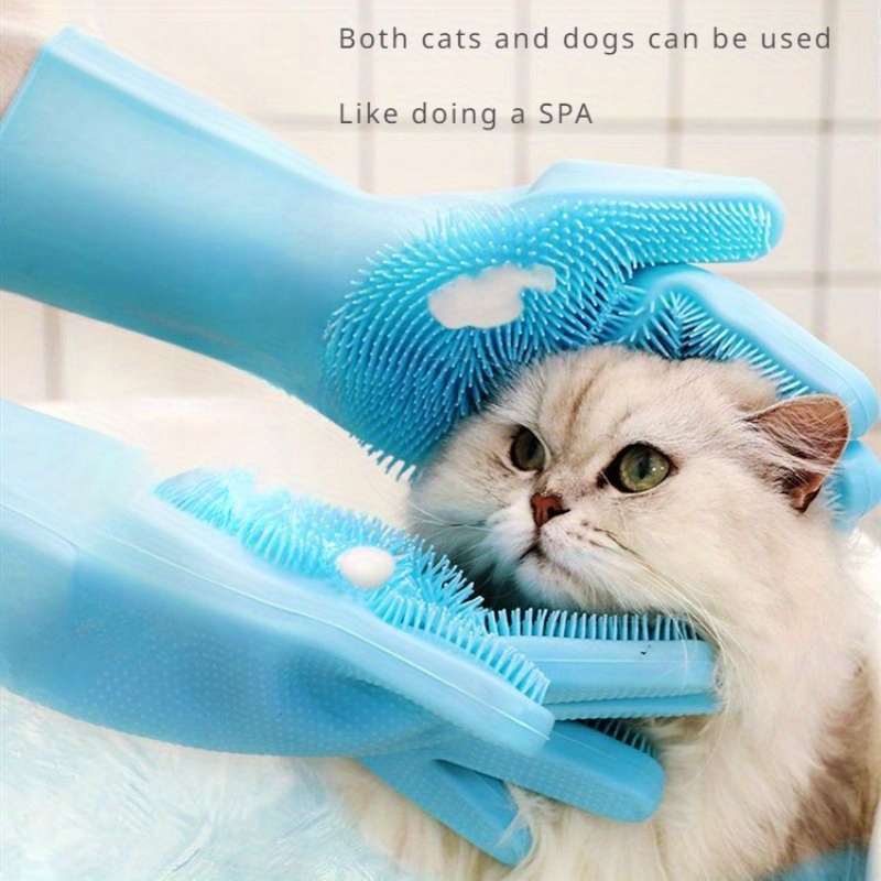 Cat bath gloves hotsell