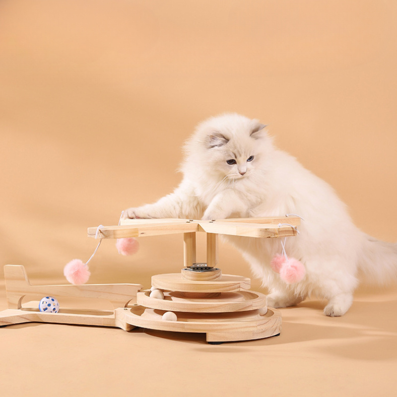 Clockwork Cat Teasing Toy, Cat Training Toy, Pet Interactive Toys