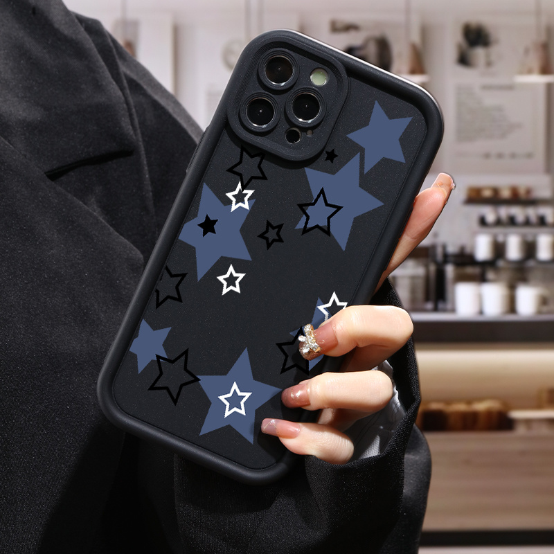 

New Case Luxury Shockproof Star For Iphone 11 12 13 14 15 Pro Max Mini For X Xs Max Xr 7 8 Plus 7p 8p Se 2 Se3 Phone Case