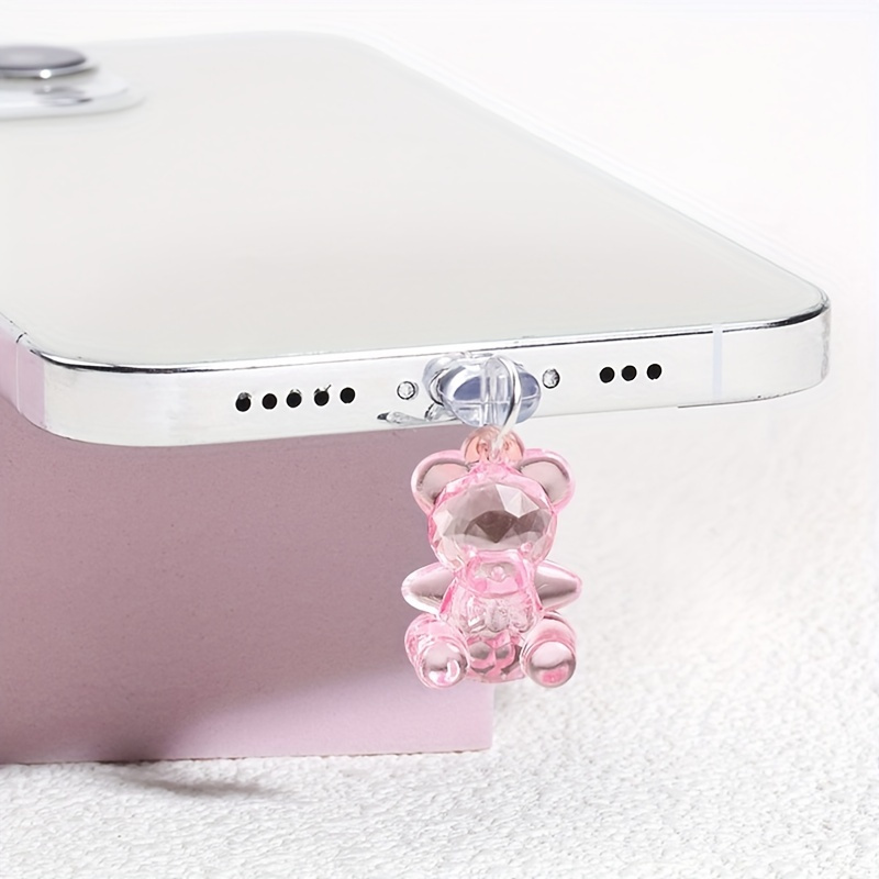 

1pc Bear-shaped For -c Phone Charging , Suitable For Preventing And From Entering